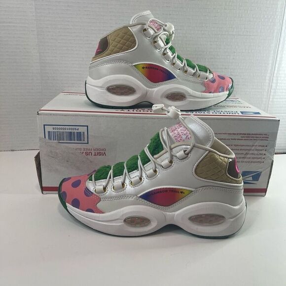 Reebok Shoes - Reebok Iverson Question Mid Candy Land GZ0081 Size 5
